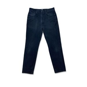 Vintage Marithe Francois Girbaud Jeans Men's 33x32 Black Soft Denim 100% Cotton